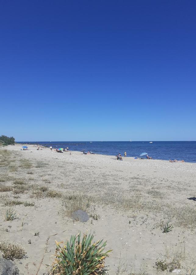 Cap d agde 200m plage du môle accès direct aux rues piétonnes Esterno foto